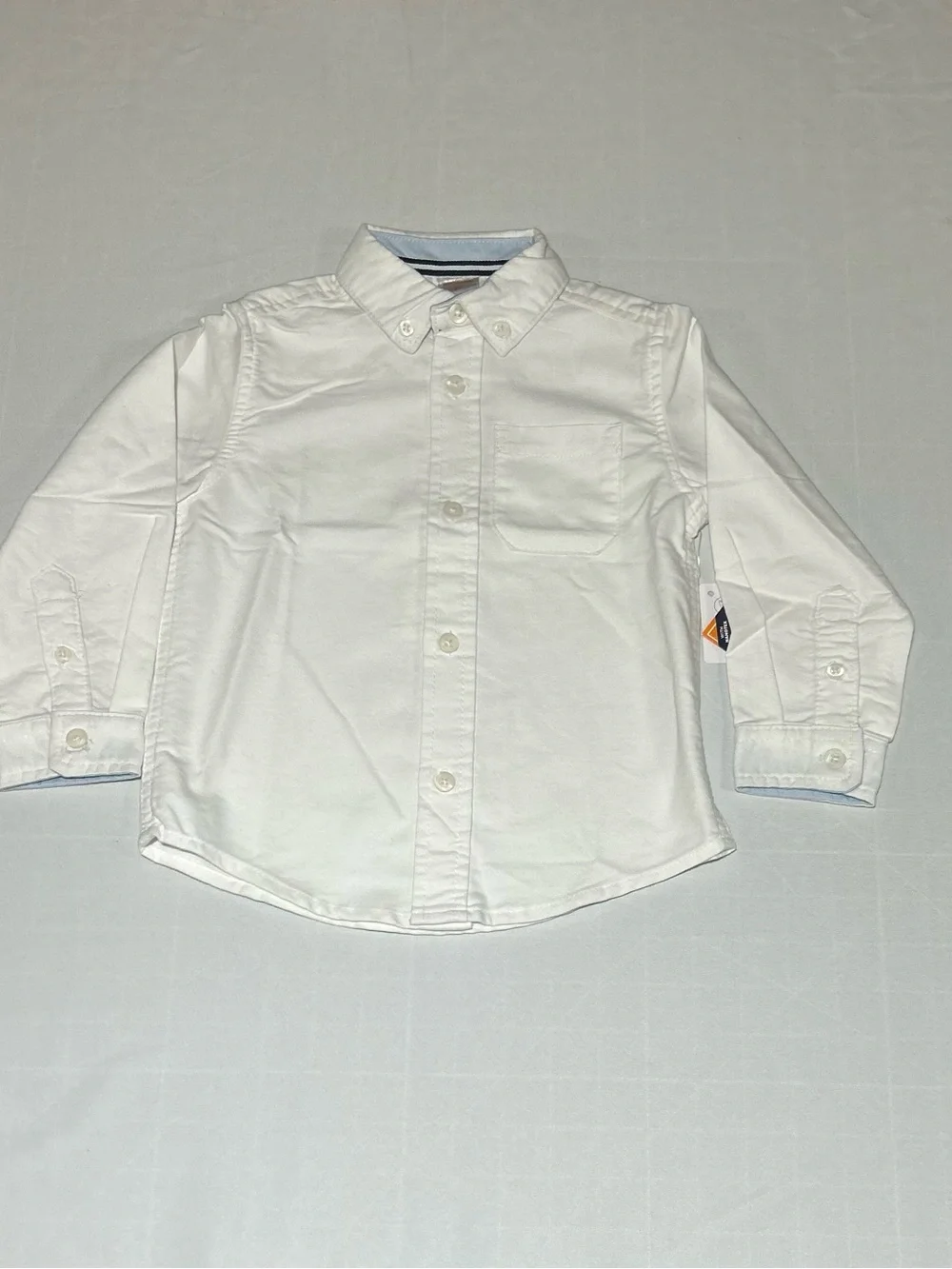 Gymboree Boys White Long Sleeve Uniform School Suit Classic Button Up NWT